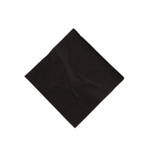 Servet zwart 50x50 (polyester)
