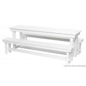Picknickset Industrial white (l)220 cm 