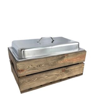 Chafingdish hout 1/1 GN  