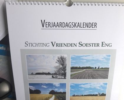 Verjaardagskalender Soester Eng toont seizoenen