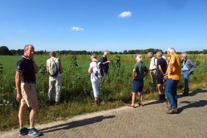 Excursie over flora en fauna op de Eng