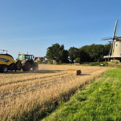 Op naar de boerderij met dat stro