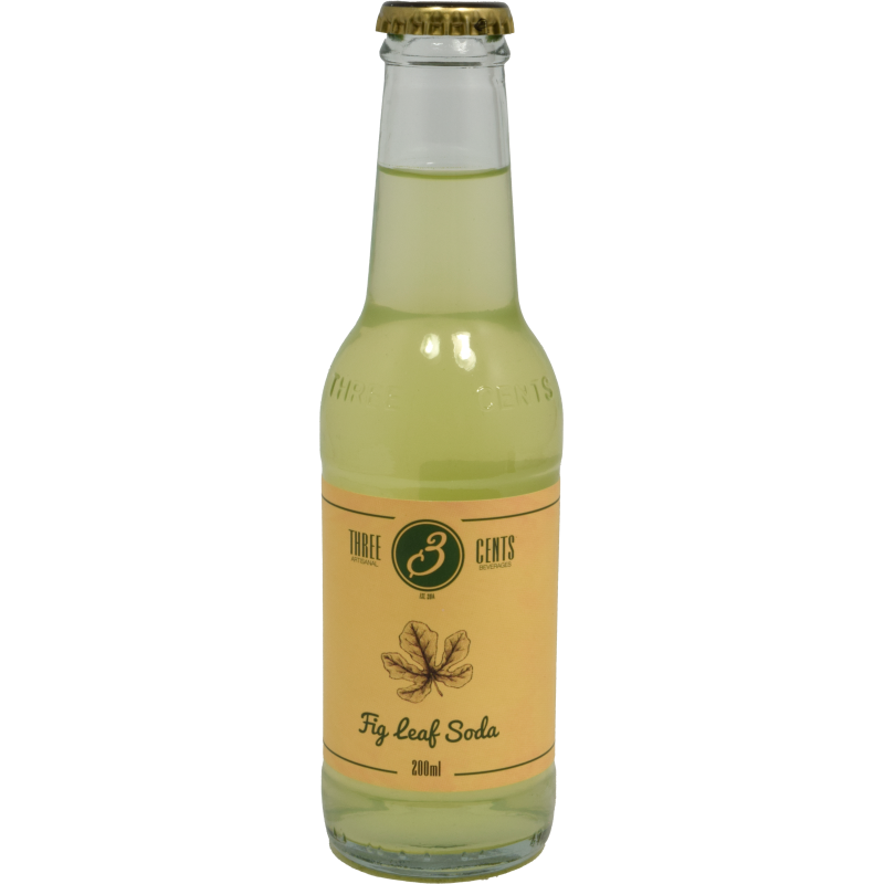 - Three Cents - Fig Leaf Soda 200 ml