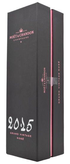- Möet & Chandon - Grand Vintage Rosé Champagne 2015 75cl