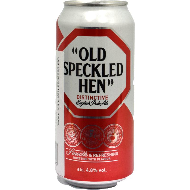 - Old Speckled Hen English Pale Ale Blik 440ml 4.8%