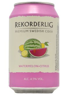 - Rekorderlig - Watermelon Citrus Cider Blik 330ml