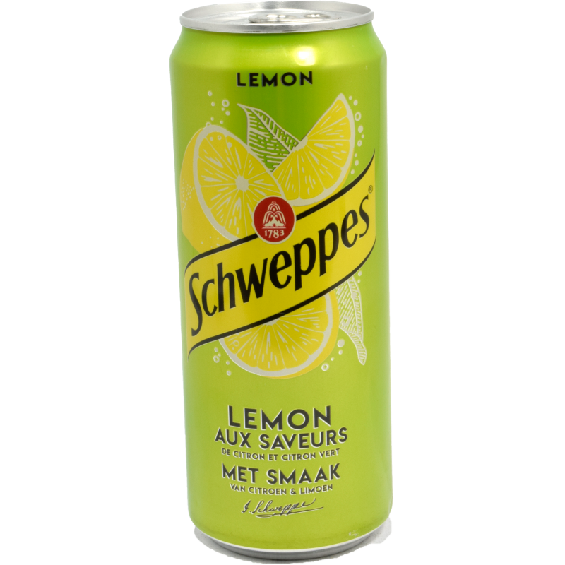 - Schweppes - Lemon Blik 330ml