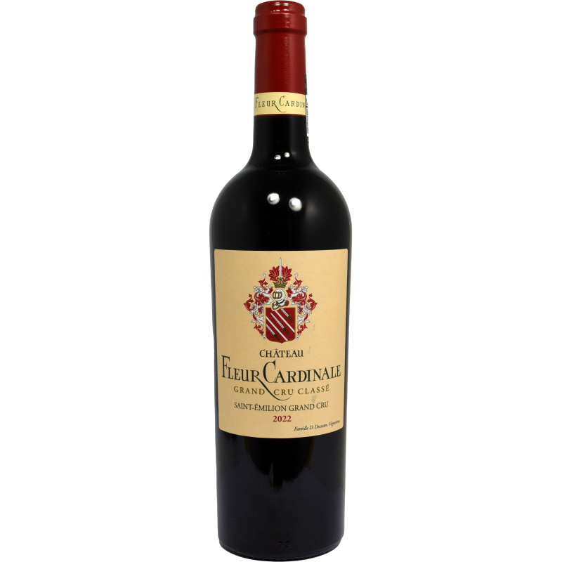 - Fleur Cardinale Grand Cru Classe Saint Emilion 2022 75cl14.5%