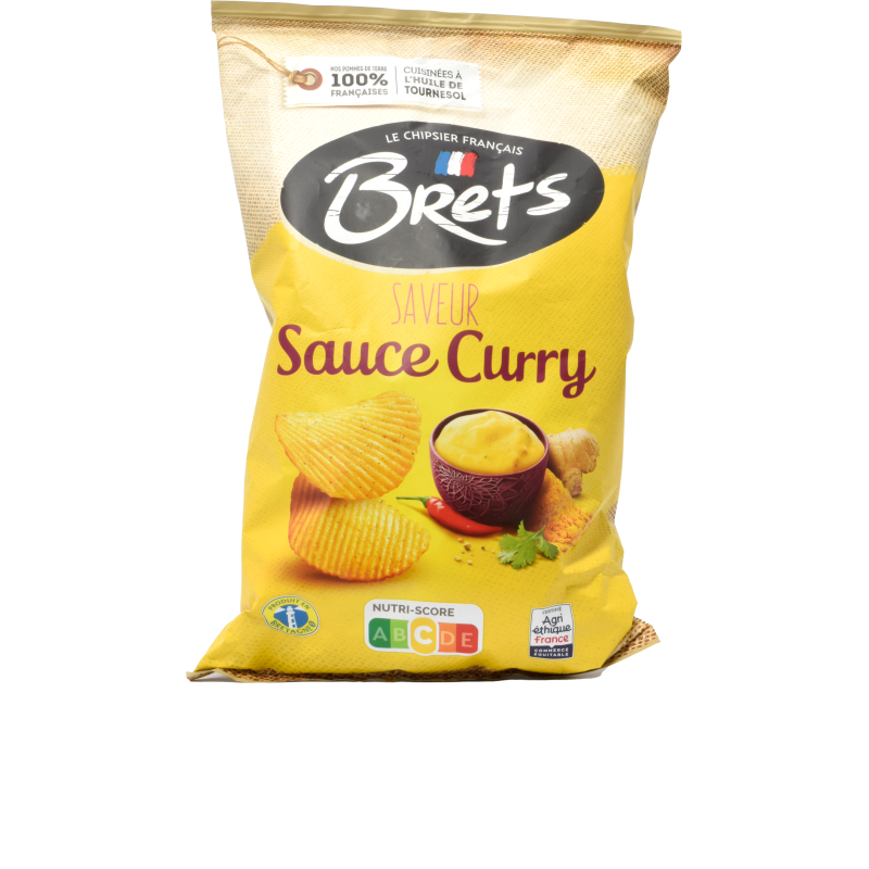 - Brets - Sauce Curry Chips 125g