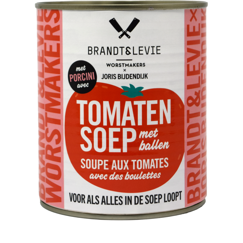 - Brandt&Levie - Tomatensoep met Ballen & Porcini