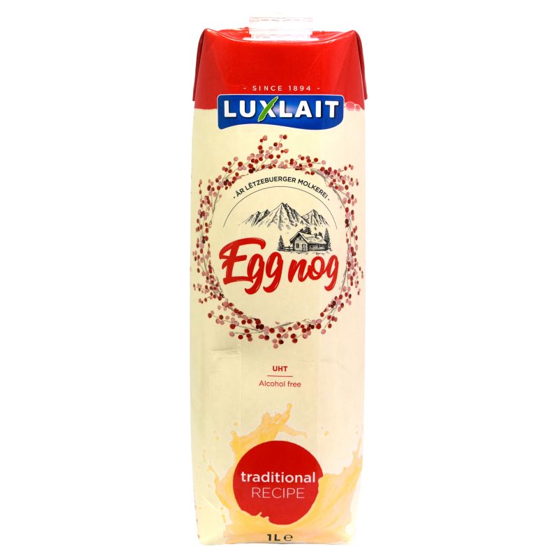 - Luxlait Eggnog Classic Alcohol Free lt