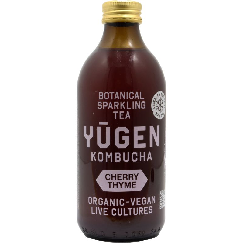 - Yugen Kombucha - Cherry Thyme 325ml