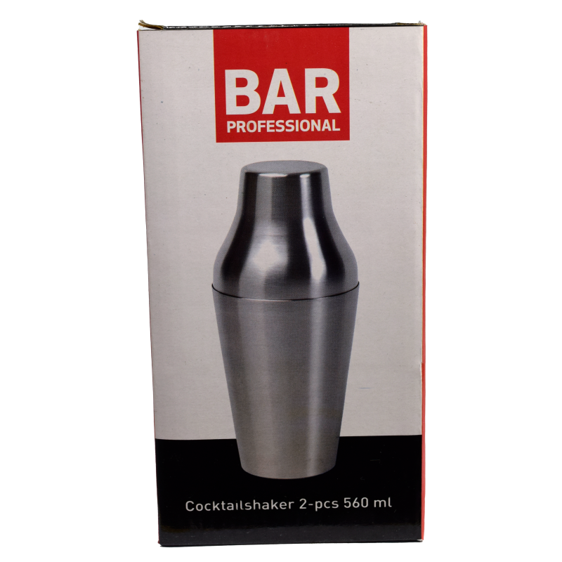- Bar Cocktail Shaker RVS 3-Parts Polished