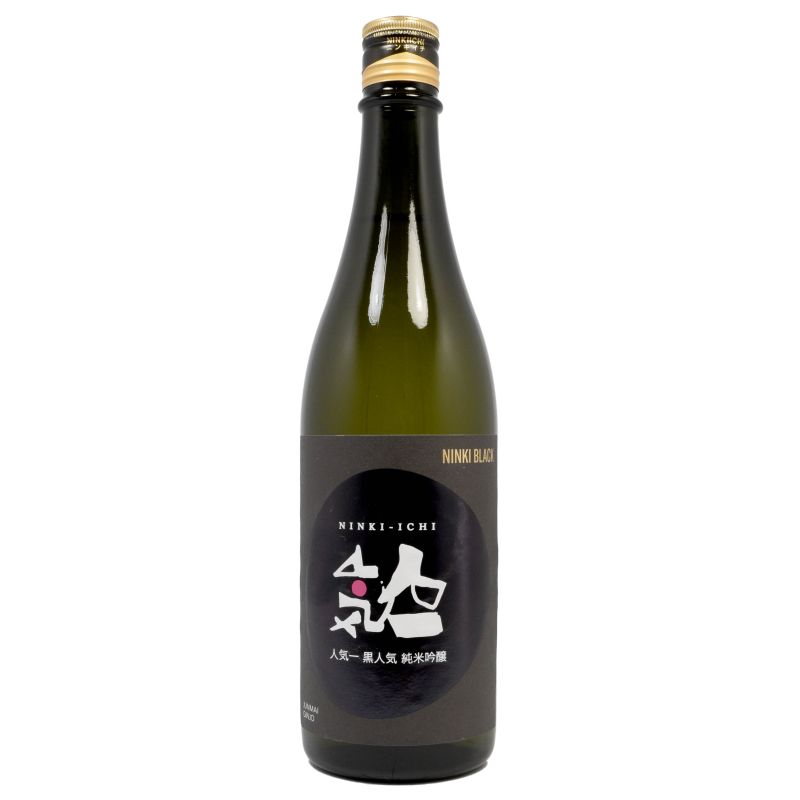 - Ninki-Ichi - Ninka Black Junmai Ginjo Sake 72cl