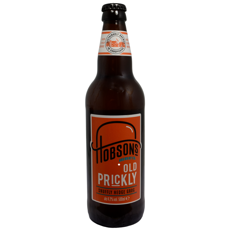- Hobsons Brewery - Old Prickly Snuffly Hedge Grog 4.2% 500 Ml