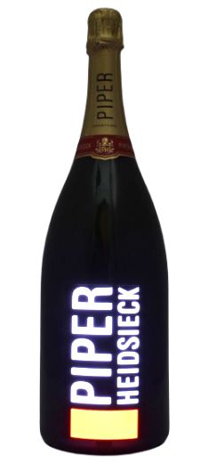 - Piper Heidsieck Champagne - Brug Magnum + Lichtje