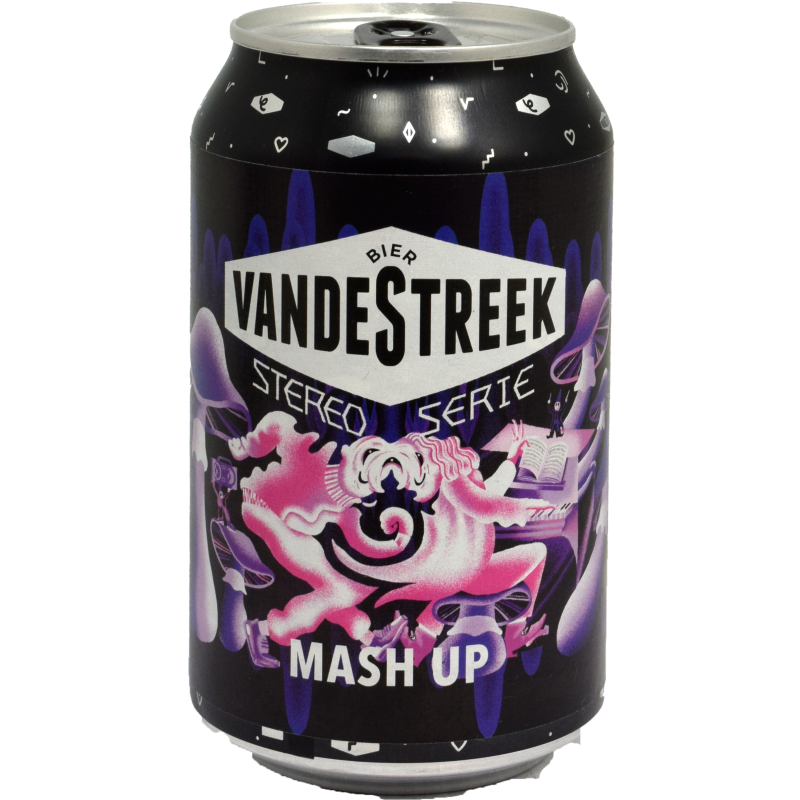- Vandestreek - Mash Up Belgian IPA 7.2% Blik 330ml