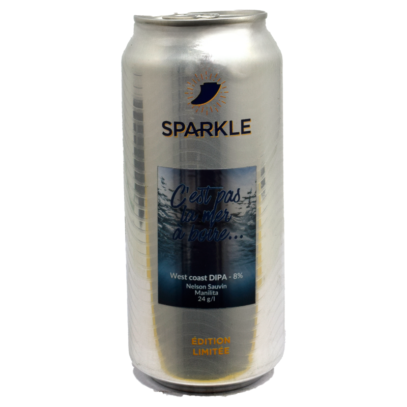 - Sparkle - C''est Pas La Mer A Boire WCDIPA Blik 440ml 8%