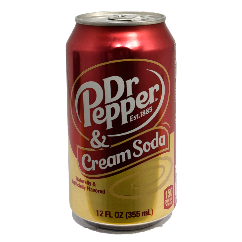 - Dr.Pepper - & Cream Soda Blik 355ml