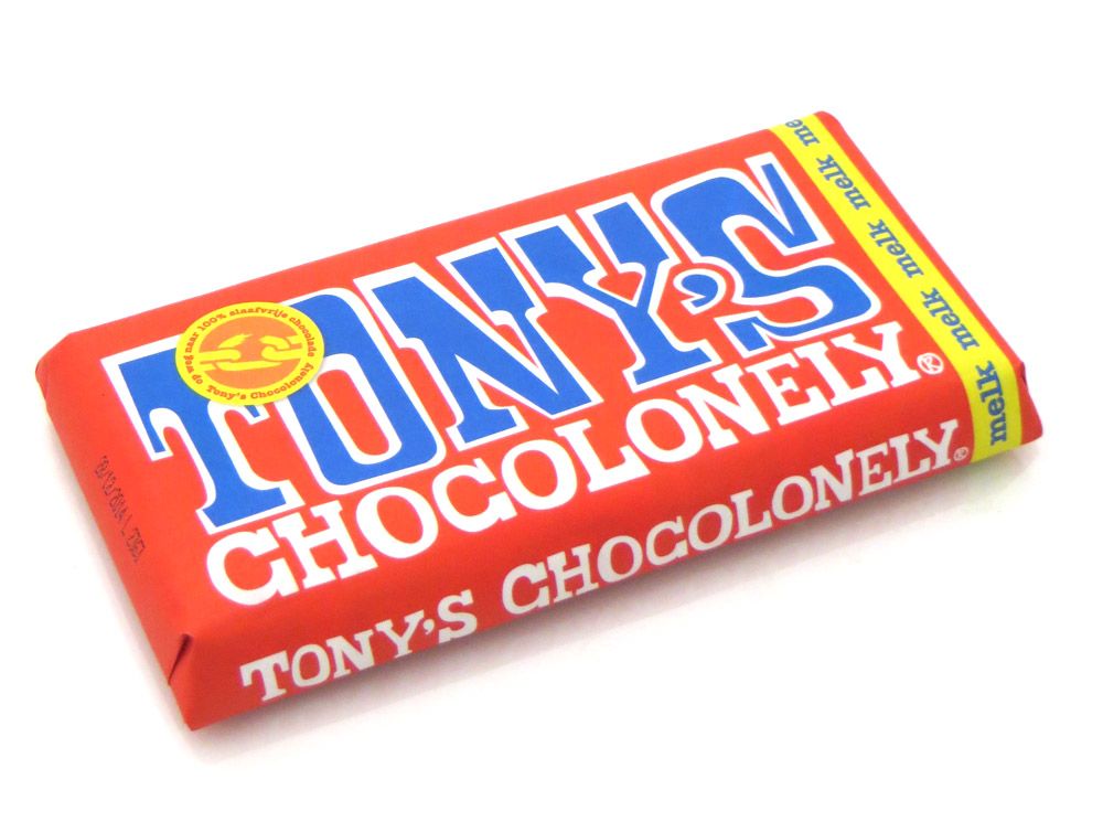 - Tony''s Chocolonely - Melk Chocolade Reep 180g