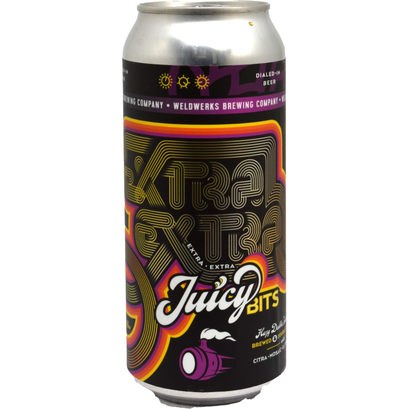 - Weldwerks - Extra Extra Juicy Bits Hazy DIPA Blik 473ml 8.6%