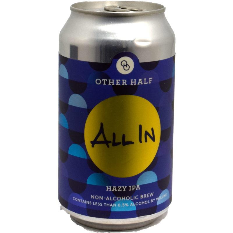 - Other Half -All In Hazy IPA Non Alcoholic Blik 330ml 0.5%