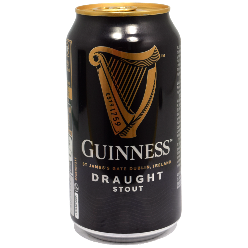 - Guiness - Draught Stout Blik 330ml