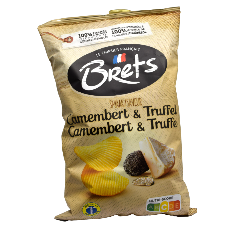 - Brets - Camembert & Truffel Chips 125 gr