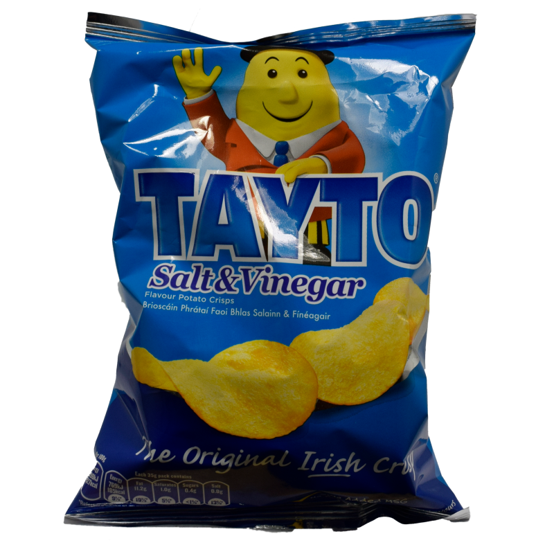 - Tayto - Salt & Vinegar 35g