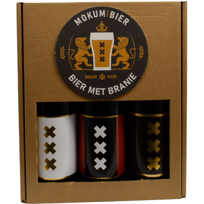 - Bierpakket - Mokum Bier Giftpack 3fl