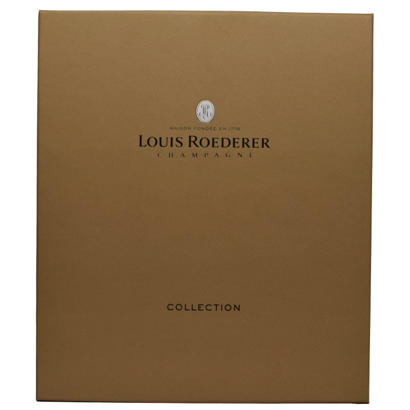 - Louis Roederer Champagne - Collection 75cl Gift + 2 Glz
