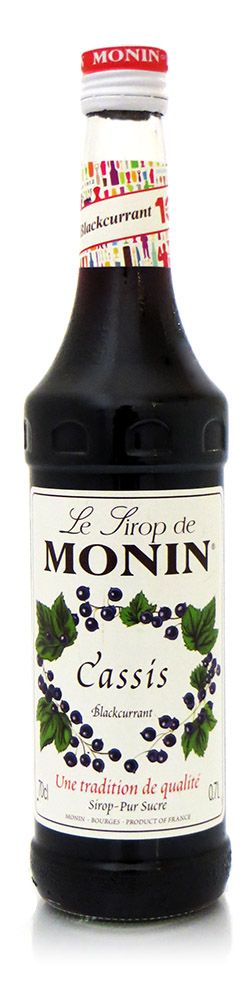 - Monin - Cassis Blackcurrant Siroop 70cl