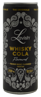 - Lavish - Whisky Cola Cocktail Blik 250ml 12.5%