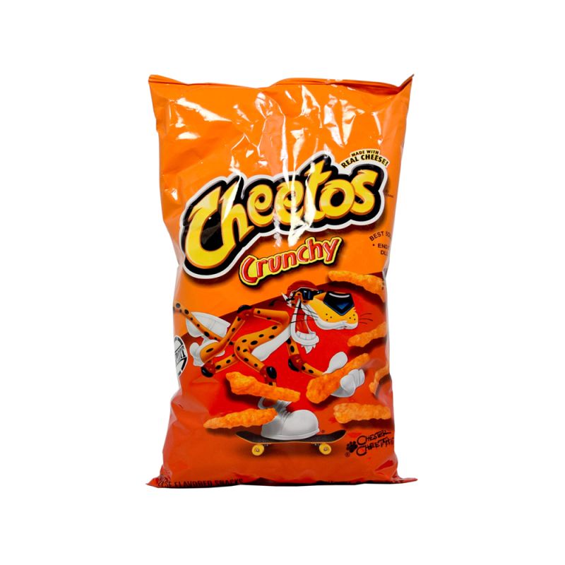 - Cheetos - Crunchy Cheese Flavored Snacks 226g