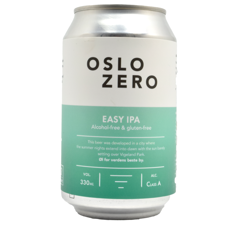 - Oslo Brewing Co - Easy 0% Glutenvrij IPA Blik 330ml
