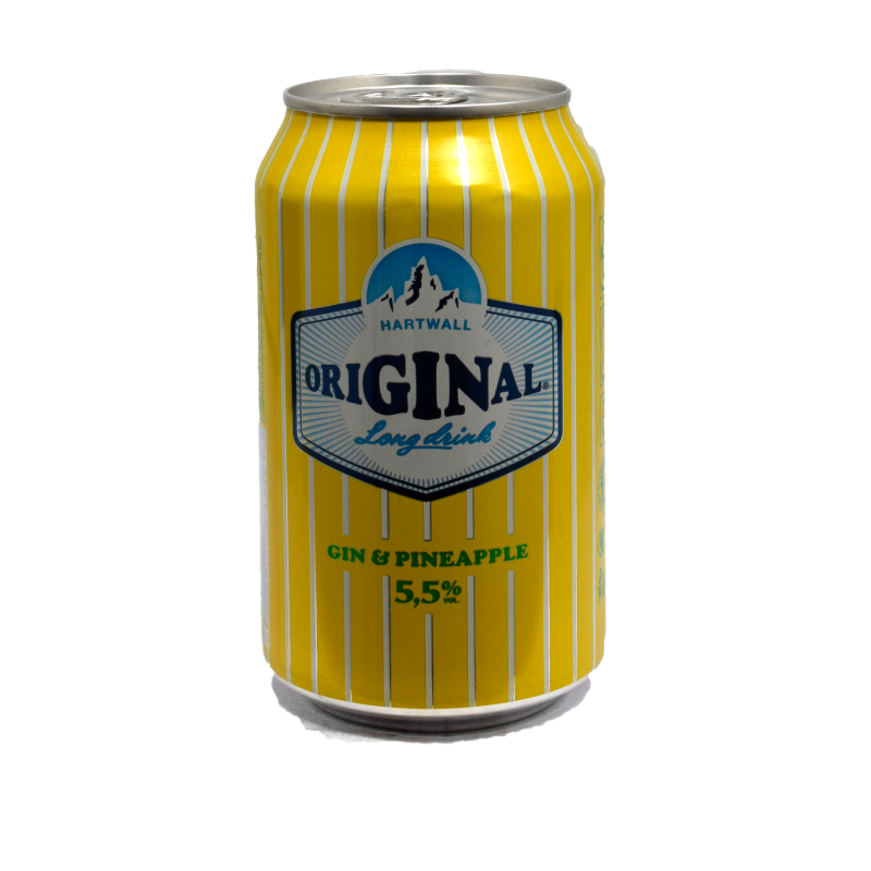 - Hartwall Original Longdrink Gin&Pineapple Blik 330ml