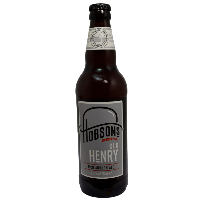 - Hobsons Brewery - Old Henry Rich Auburn Ale 500 Ml .2%