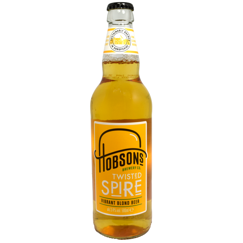 - Hobsons Brewery - Twisted Spire Vibrant Blond 3.4%