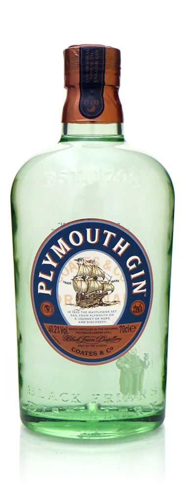 - Plymouth Gin - Original Strength Dry Gin 70cl