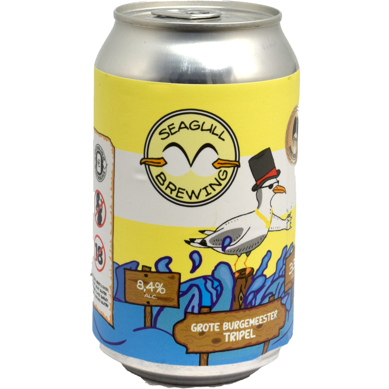 - Seagull - Grote Burgemeester Tripel 8,4% Blik
