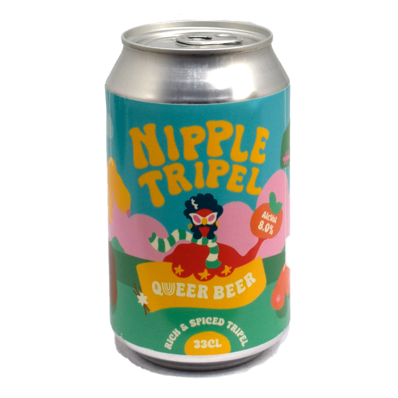 - Queer Beer - Nipple Tripel 33 Cl 8% Blik