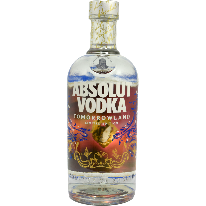 - Absolut - Vodka Tomorrowland 70cl 40%