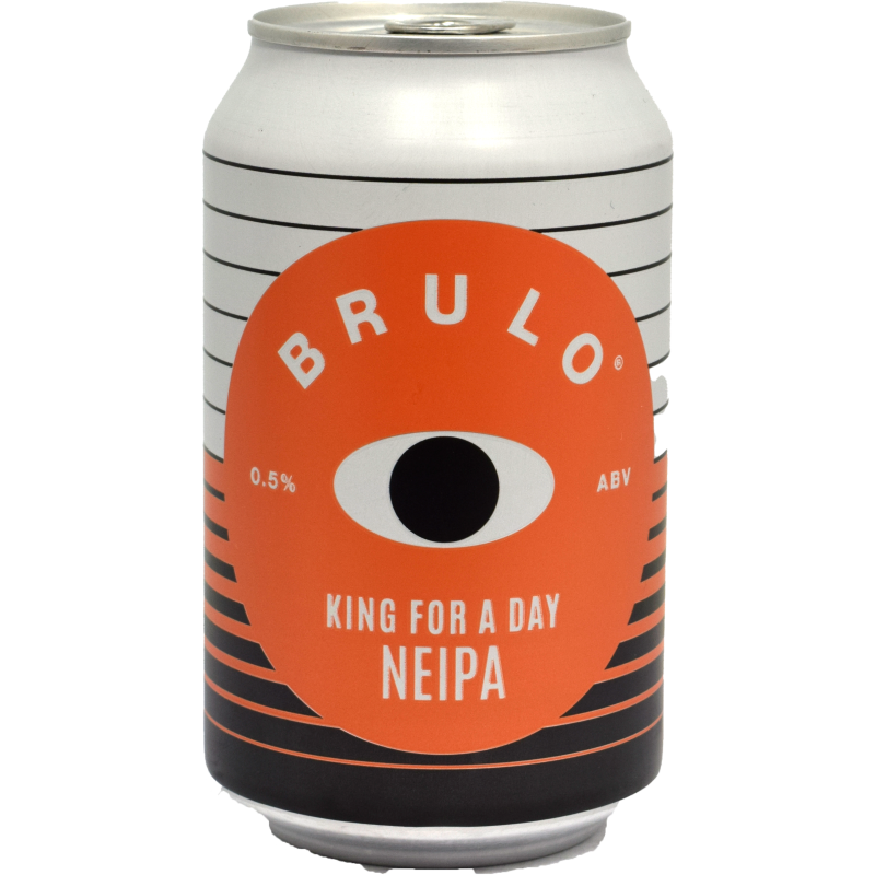 - Brulo - King For A Day NEIPA 0.5% Blik 330ml