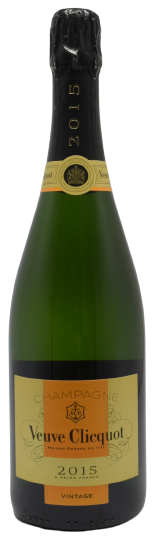 - Veuve Clicquot - Vintage Brut Champagne 2015 75cl