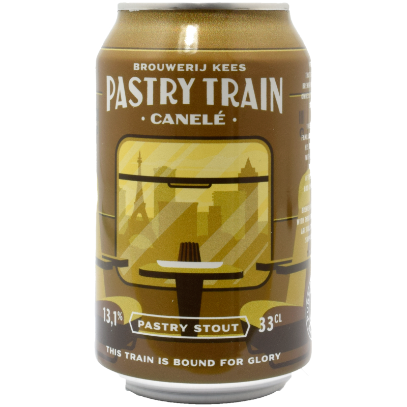 - Kees - Pastry Train Canele Pastry Stout 13,1% Blik