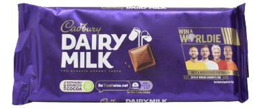 - Cadbury - Dairy Milk Chocolade 180g