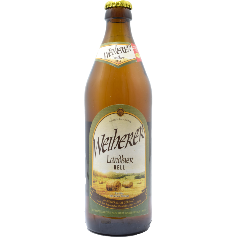 - Weiherer - Landbier 4,7% 500ml