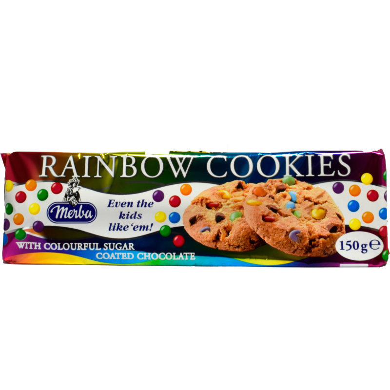 - Merba - Rainbow Cookies 150 gr