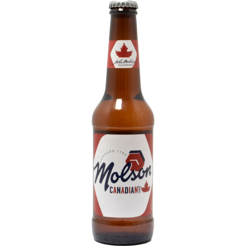 - Molson - Lager 330ml 4%