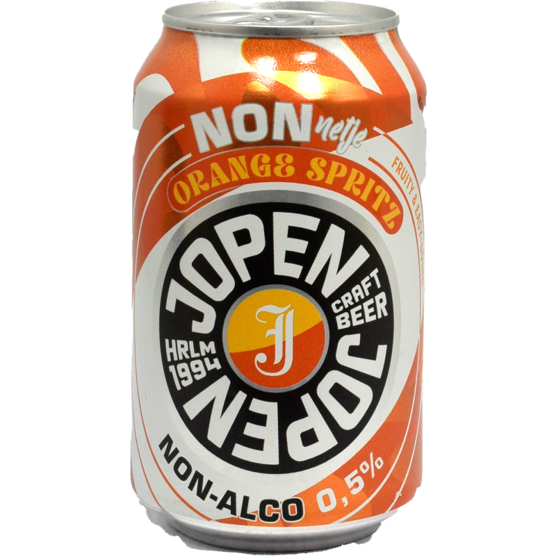 - Jopen - Nonnetje Orange Spritz Non Alcoholic Blik 330ml 0.5%